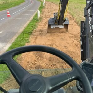 Terrassement soigné et efficace pour chantier à Yvetot